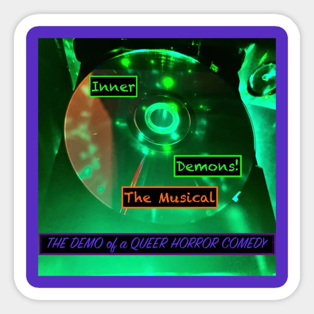 Inner Demons: The Musical Sticker by Kay Jay's Music